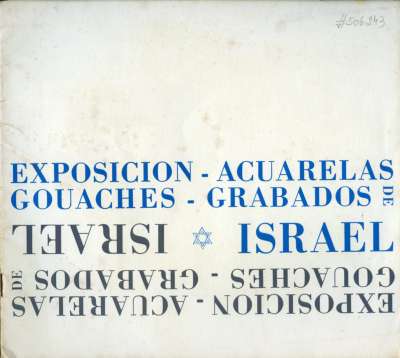 Exposición acuarelas, gouaches, y grabados de Israel